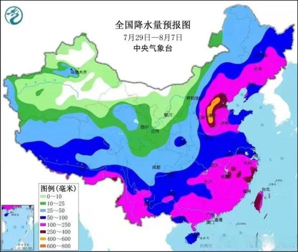 未来十天全国天气预报(未来十天全国天气趋势预报分析图)