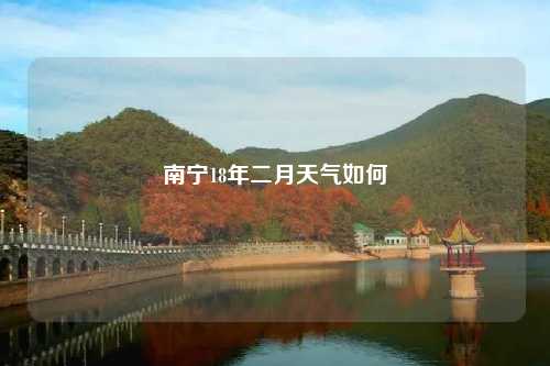 南宁18年二月天气如何